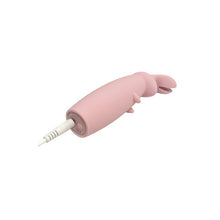 Aparat de masaj DREAMTOYS Nude Hazel Rabbit Massager, în formă de iepuraș, 10 funcții de vibrație, roz