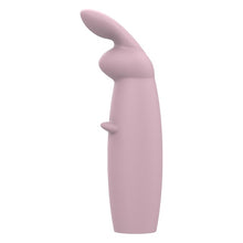 Aparat de masaj DREAMTOYS Nude Hazel Rabbit Massager, în formă de iepuraș, 10 funcții de vibrație, roz