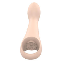 Vibrator DREAMTOYS Nude Ivy G-Spot, pentru stimularea punctului G, 10 funcții de vibrație, rezistent la apă IPX6, culoarea pielii
