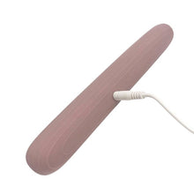 Vibrator DREAMTOYS Nude Ailee Double Vibrator, cu două capete, 10 funcții de vibrație, rezistent la apă IPX6, mov