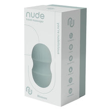 Aparat de masaj mini DREAMTOYS Nude Blossom Massager, pentru corp și zonele intime, 10 funcții de vibrație, verde