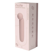 Aparat de masaj DREAMTOYS Nude Liv Pressure Point Vibrator, 10 funcții de vibrație, rezistent la apă IPX6, culoare roz