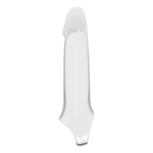Manșon DREAMTOYS RAMROD, pentru extensia penisului, material moale și fleixibil, lungime 20.5 cm, transparent