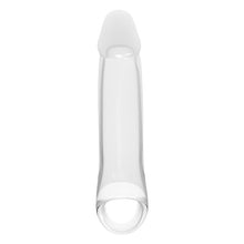 Manșon DREAMTOYS RAMROD, pentru extensia penisului, material moale și fleixibil, lungime 20.5 cm, transparent