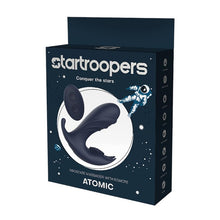Aparat de masaj DREAMTOYS Startroopers Atomic, pentru stimulare anală, punctul P și perineu, 10 funcții de vibrație, albastru