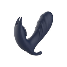 Aparat de masaj DREAMTOYS Startroopers Atomic, pentru stimulare anală, punctul P și perineu, 10 funcții de vibrație, albastru