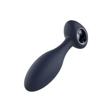 Set plug anal DREAMTOYS Startroopers Milky Way, 1 dop clasic + 2 dopuri cu funcție de vibrație, 12.5 cm - 16 cm, albastru