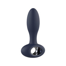 Set plug anal DREAMTOYS Startroopers Milky Way, 1 dop clasic + 2 dopuri cu funcție de vibrație, 12.5 cm - 16 cm, albastru