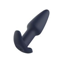 Plug anal vibrator DREAMTOYS Startroopers Pluto, control prin telecomandă, 10 funcții de vibrație, lungime 13.6 cm, albastru