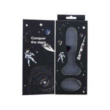 Plug anal vibrator DREAMTOYS Startroopers Titan, control prin telecomandă, 10 funcții de vibrație, lungime 14.2 cm, albastru