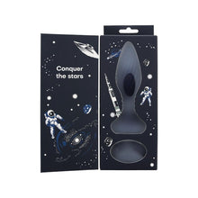 Plug anal vibrator DREAMTOYS Startroopers Triton, control prin telecomandă, 10 funcții de vibrație, lungime 15.2 cm, albastru