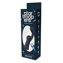 Vibrator anal DREAMTOYS Startroppers Shuttle, pentru stimularea punctului P, 10 funcții de vibrație, albastru