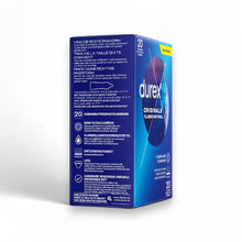Prezervative clasice Durex Originals Classic Natural, lubrifiate si rezistente, 56 mm,1 cutie x 20 buc