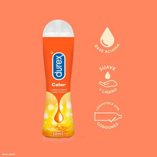 Lubrifiant Durex Play Calor, pe baza de glicerina, cu efect de incalzire, 50 ml