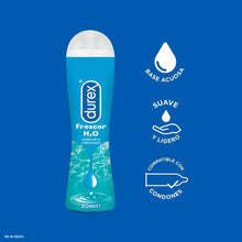 Lubrifiant Durex Play Frescor H2O, pe baza de apa, cu efect de furnicaturi, 50 ml