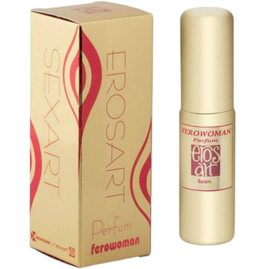 Parfum cu feromoni EROS ART Ferowoman, pentru femei, cu note de iasomie, 20 ml