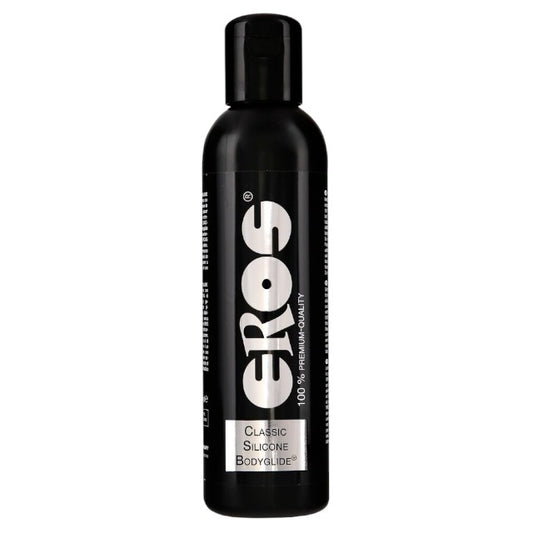 Lubrifiant EROS Classic Silicone Bodyglide, pe bază de silicon, efect de lungă durată, compatibil cu prezervative, 500 ml