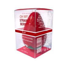 Cremă EXSENS Oh My Strawberry - Nipple Arousal Cream, pentru stimularea sfârcurilor, cu aromă de căpșuni, fără zahăr, 8 ml