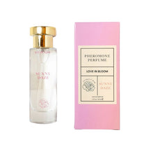 Parfum cu feromoni EYE OF LOVE Sunny Daze, pentru femei, note de bergamotă, trandafir de Damasc și iasomie, roz, 30 ml