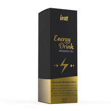 Gel INTT ENERGY DRINK, efect 4 in 1 - masaj erotic, sex oral, excitare si cresterea libidoului, lubrifiant, cu efect de incalzire, 30 ml