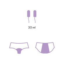 Chilot menstrual FEMME RÉPUBLIQUE Braga Menstrual Daily, cu segmente din plasă pe șolduri, mărime L, negru