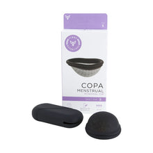 Cupă menstruală FEMME RÉPUBLIQUE Copa Menstrual, formă unică de disc, protecție până la 12 ore, mărime S, negru