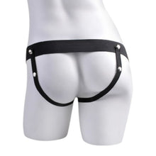 Ham Strap-on FETISH Fantasy Series Squirting Strap-on with Balls, cu funcție de ejaculare, lungime 19 cm, culoarea pielii