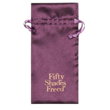 Inel pentru penis FIFTY SHADES FREED I want you now, din oțel rigid, rezistent la apă, culoare auriu