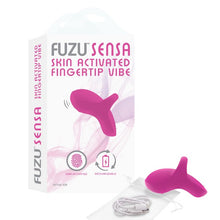 Vibrator pentru deget FUZU Sensa Fingertip Vibe, pentru stimulare clitoris și zone erogene, 8 funcții de vibrație, roz