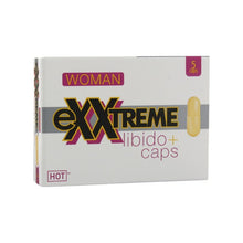Capsule HOT Exxtreme Libido Caps, pentru creșterea libidoului feminin, cu vitamina B3 și acid folic, 5 buc