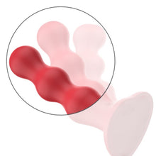 Vibrator INTENSE CODY, cu bază de fixare în formă de inimă, control prin telecomandă, 10 funcții de vibrație, roșu