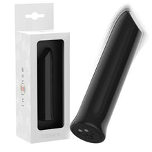 Stimulator clitoris INTENSE Todrick, 10 funcții de vibrație, rezistent la apă, lungime 10.2 cm, negru