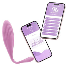 Ou vibrator INTOYOU APP - Rotating, pentru stimularea sexuala feminina, control prin aplicatie, 8 functii de vibratie si rotatie a varfului, 20 cm x 3.4 cm, roz