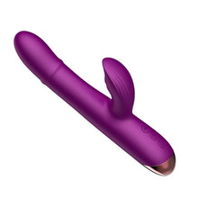Vibrator INTOYOU APP - Sendel, control prin aplicatie, 10 fuctii de vibratie interna si clitoridiana, silentios, 22 cm x 3.3 cm, mov
