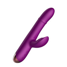 Vibrator INTOYOU APP - Sendel, control prin aplicatie, 10 fuctii de vibratie interna si clitoridiana, silentios, 22 cm x 3.3 cm, mov