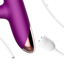 Vibrator INTOYOU APP - Sendel, control prin aplicatie, 10 fuctii de vibratie interna si clitoridiana, silentios, 22 cm x 3.3 cm, mov