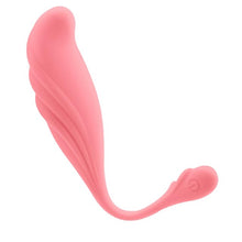 Ou vibrator INTOYOU APP - Waving, pentru stimularea sexuala feminina, control prin aplicatie, 8 functii de vibratie, 20.5 cm x 3.5 cm, roz