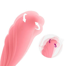 Ou vibrator INTOYOU APP - Waving, pentru stimularea sexuala feminina, control prin aplicatie, 8 functii de vibratie, 20.5 cm x 3.5 cm, roz