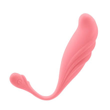 Ou vibrator INTOYOU APP - Waving, pentru stimularea sexuala feminina, control prin aplicatie, 8 functii de vibratie, 20.5 cm x 3.5 cm, roz