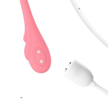 Ou vibrator INTOYOU APP - Waving, pentru stimularea sexuala feminina, control prin aplicatie, 8 functii de vibratie, 20.5 cm x 3.5 cm, roz