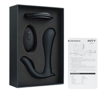 Vibrator dublu pentru chilot INTY TOYS ACE, control prin telecomandă, 10 funcții de vibrații ultra-puternice, silențios, negru