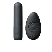 Vibrator bullet INTY TOYS PULSE, pentru clitoris, control prin telecomandă, 10 funcții de vibrații ultra-puternice, silențios, negru