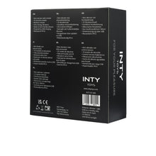 Vibrator bullet INTY TOYS PULSE, pentru clitoris, control prin telecomandă, 10 funcții de vibrații ultra-puternice, silențios, negru