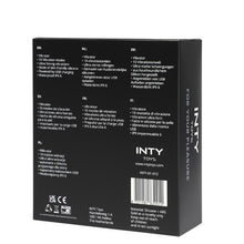 Stimulator clitoris INTY TOYS TICKLE, din silicon lichid, cu 10 funcții de vibrații ultra-puternice, rezistent la apă IPX6, negru