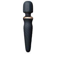 Aparat de masaj INTY TOYS TORCH, pentru corp și zonele intime, 25 funcții de vibrații ultra-puternice, 5 viteze, silențios, negru