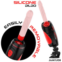 Mașină de sex JAMYJOB PYSTON, control prin telecomandă, cu 6 funcții de penetrare automată, 10 funcții de vibrație, dildo inclus