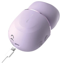 Stimulator clitoris JIMMYJANE Hello Kiss Pro, în formă de gură cu limbă, 7 funcții de vibrație, 3 moduri de mișcare a buzelor, mov