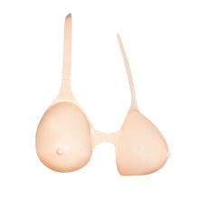 Sâni gonflabili JOLLY BOOBY Inflatable Boobs, cupa F, cu bretele ajustabile, perfect pentru ca un cadou sexy și amuzant