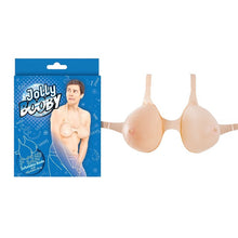 Sâni gonflabili JOLLY BOOBY Inflatable Boobs, cupa F, cu bretele ajustabile, perfect pentru ca un cadou sexy și amuzant