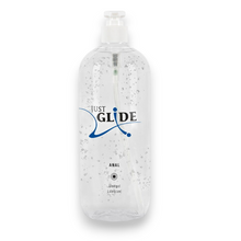 Lubrifiant anal JUST GlIDE Anal Lubricant, pe bază de apă, formulă vegană, fără parfum, pH optimizat, 1 litru